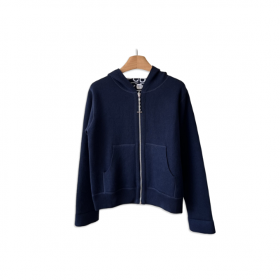 HERMES CHAINE D'ANCRE REVERSIBLE SHORT JACKET
